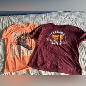 Lot Of 2 Girls Graphic T Shirts XL Arizona/rural King.